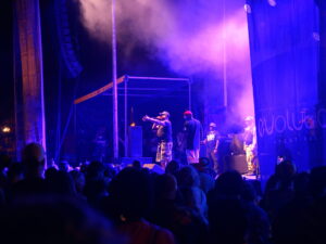 Public Enemy performing at a Evolution Fest 2025