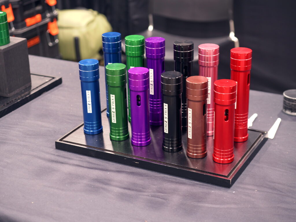 metal cone packer for cannabis products